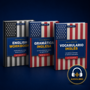 Inglés Americano en 4 Libros (A1 – C1)