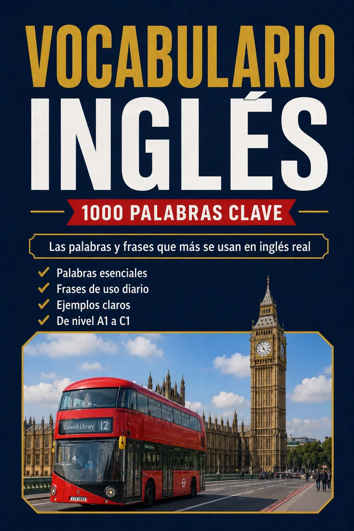 Portada Vocabulario Inglés